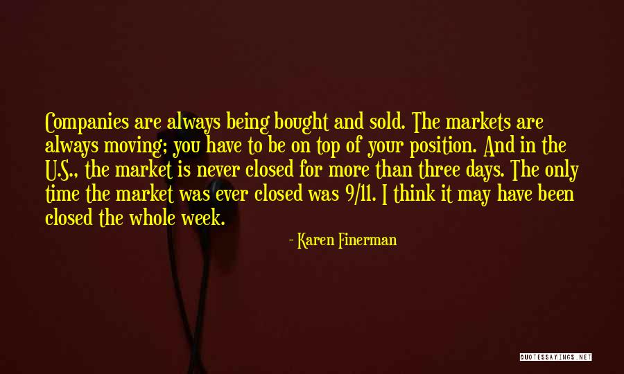 Days The Market Quotes By Karen Finerman Days The Market Quotes By Karen Finerman