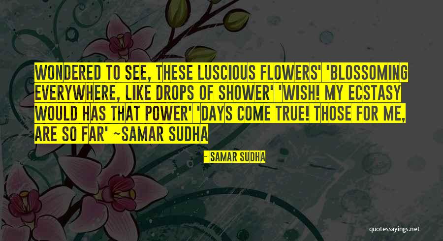 Days Would Come Quotes By Samar Sudha Days Would Come Quotes By Samar Sudha