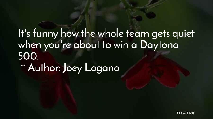 Daytona 500 Quotes By Joey Logano