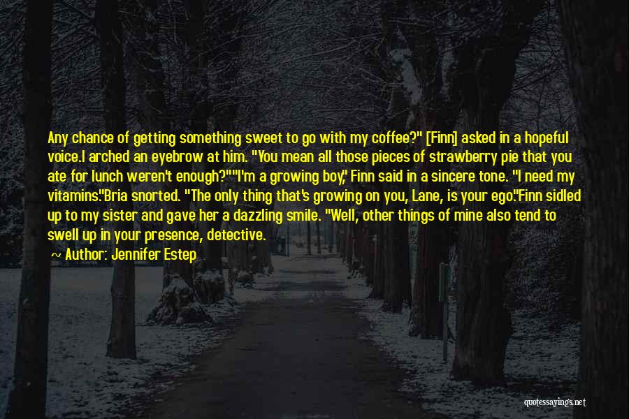 Dazzling Smile Quotes By Jennifer Estep