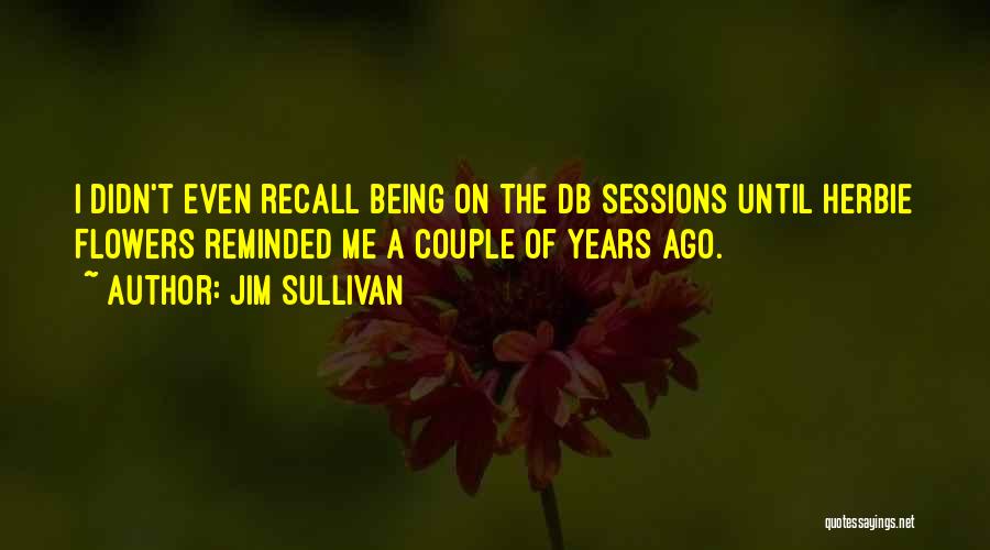 Db Quotes By Jim Sullivan