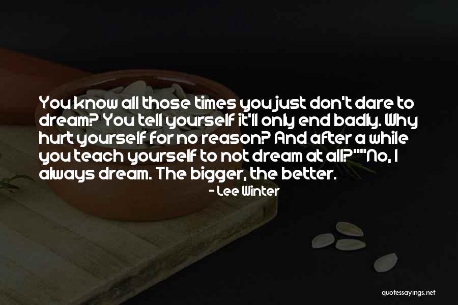 Dbaa Quotes By Lee Winter Dbaa Quotes By Lee Winter