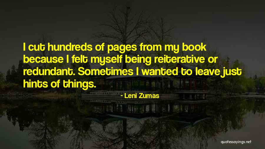 Dbza Quotes By Leni Zumas Dbza Quotes By Leni Zumas