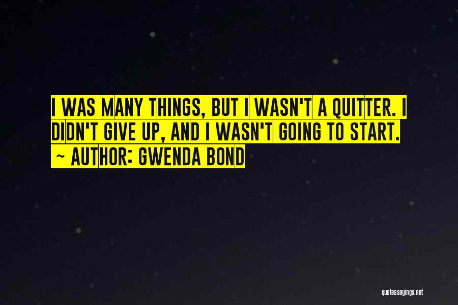 Dc Comics Quotes By Gwenda Bond