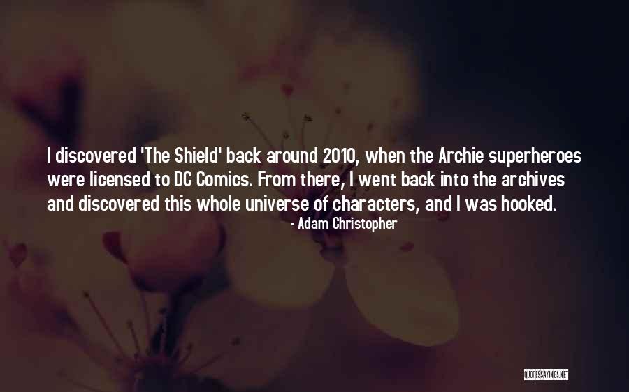 Dc Superheroes Quotes By Adam Christopher Dc Superheroes Quotes By Adam Christopher