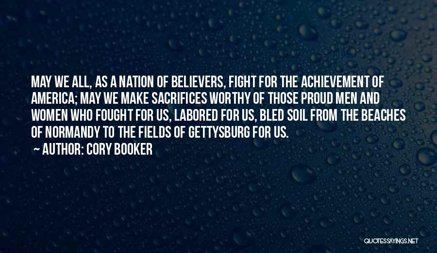 D'day Normandy Quotes By Cory Booker