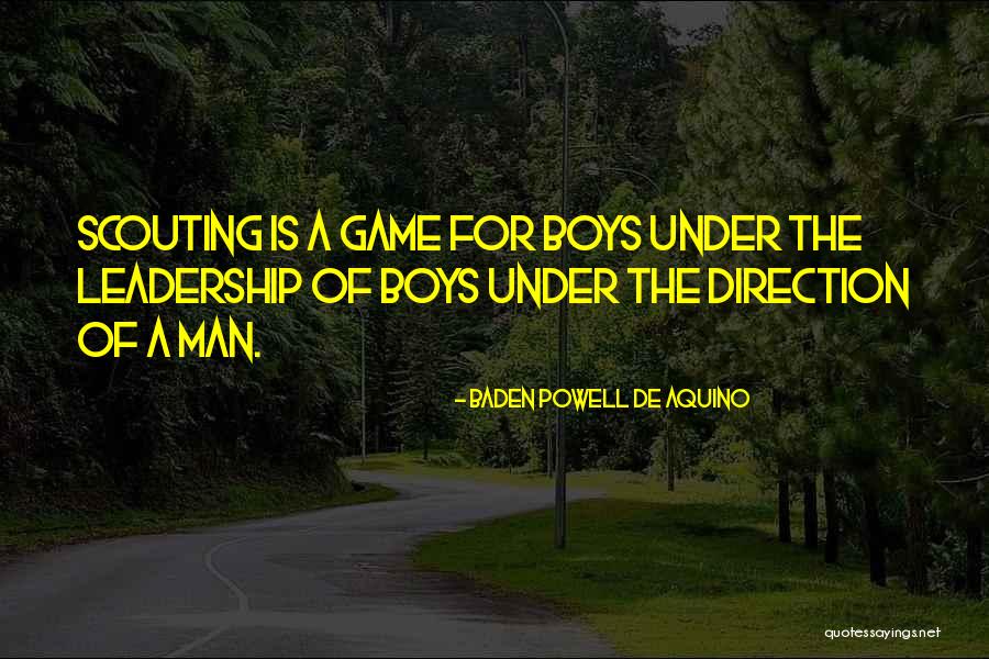 De Aquino Quotes By Baden Powell De Aquino De Aquino Quotes By Baden Powell De Aquino