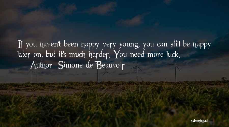 De Beauvoir Quotes By Simone De Beauvoir