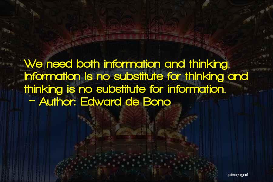 De Bono Quotes By Edward De Bono