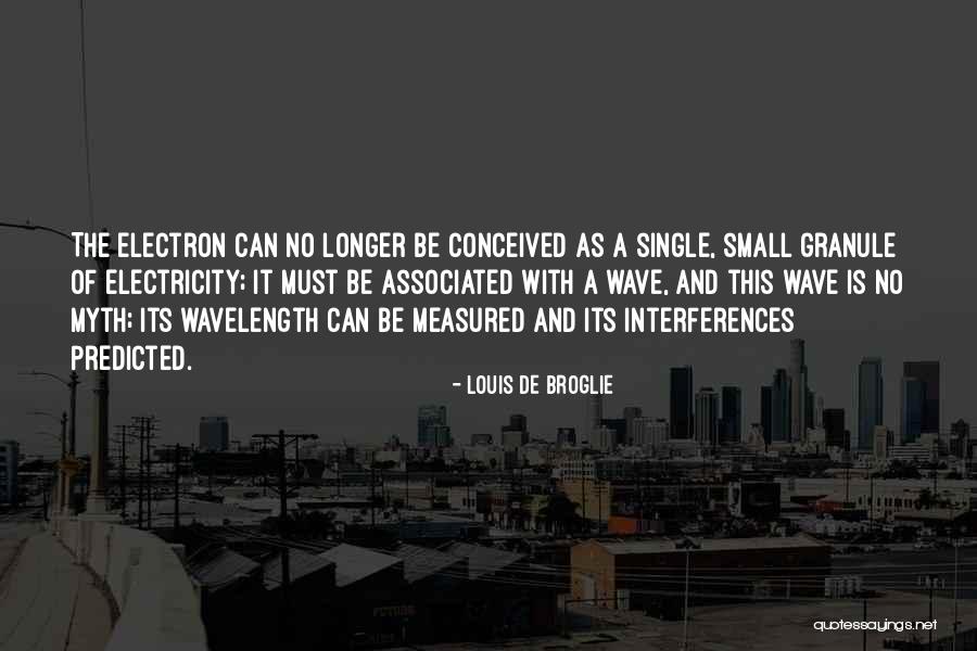 De Broglie Quotes By Louis De Broglie