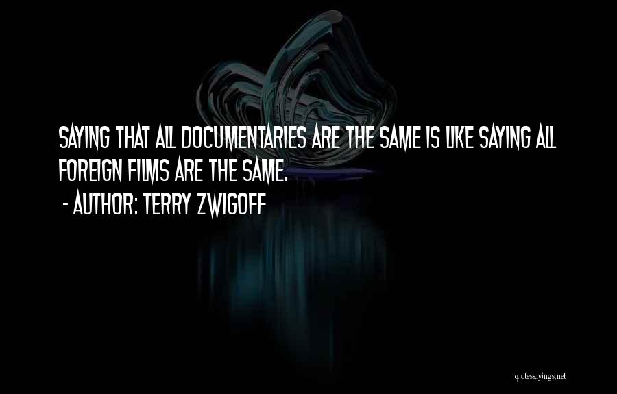 De Cecco Gnocchi Quotes By Terry Zwigoff