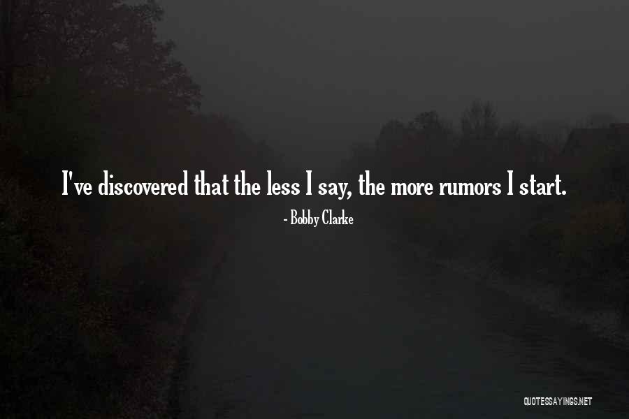 De Courville Rv Quotes By Bobby Clarke De Courville Rv Quotes By Bobby Clarke