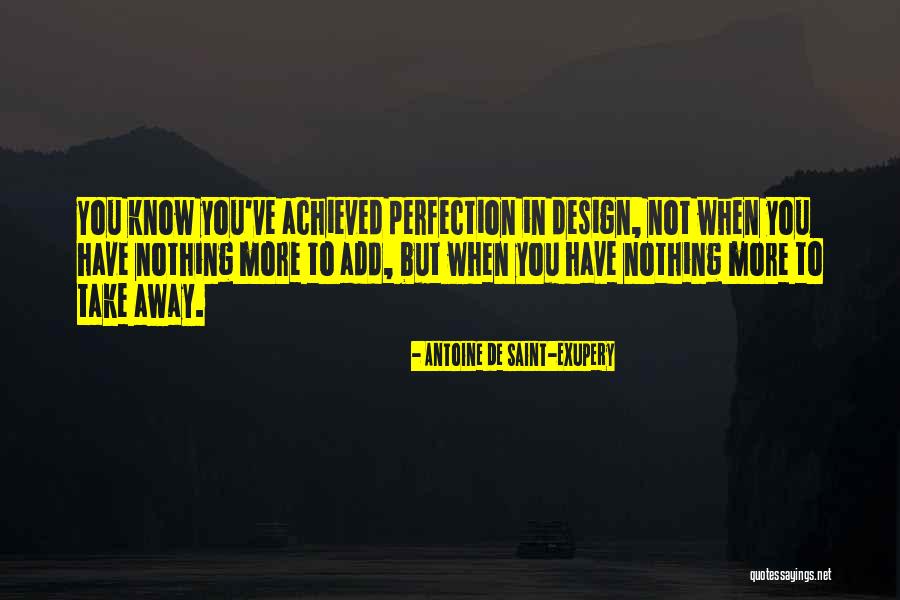 De Design Quotes By Antoine De Saint-Exupery De Design Quotes By Antoine De Saint-Exupery