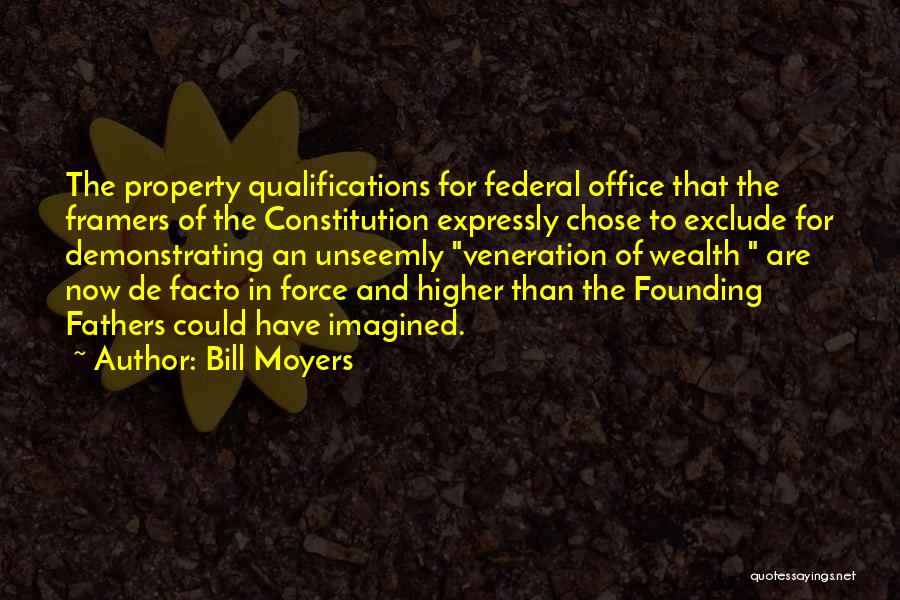 De Facto Quotes By Bill Moyers