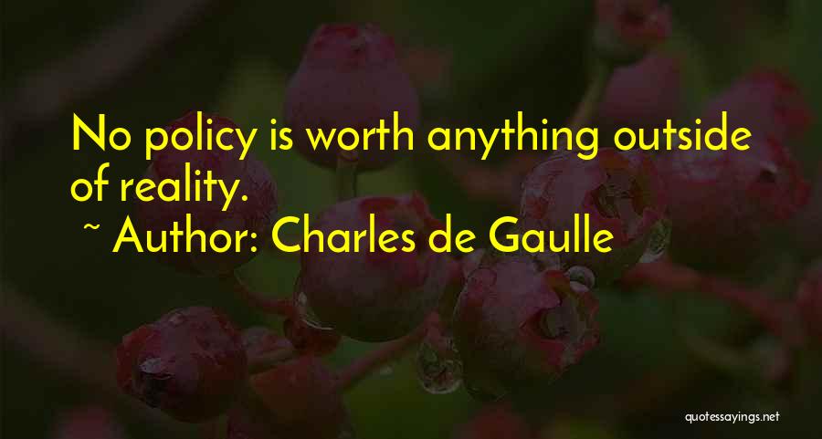 De Gaulle Quotes By Charles De Gaulle