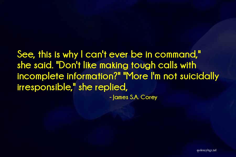 De Kleine Zebra Quotes By James S.A. Corey De Kleine Zebra Quotes By James S.A. Corey