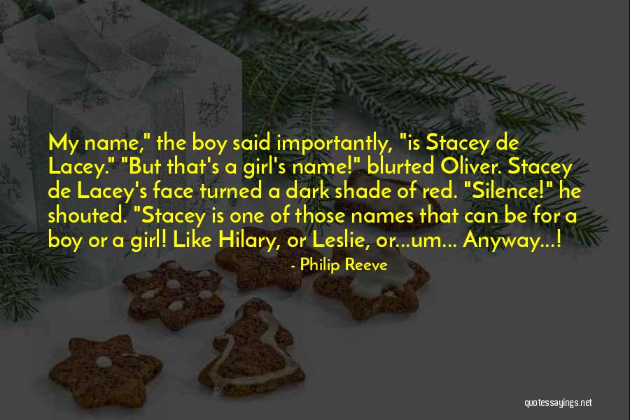 De Lacey Quotes By Philip Reeve De Lacey Quotes By Philip Reeve