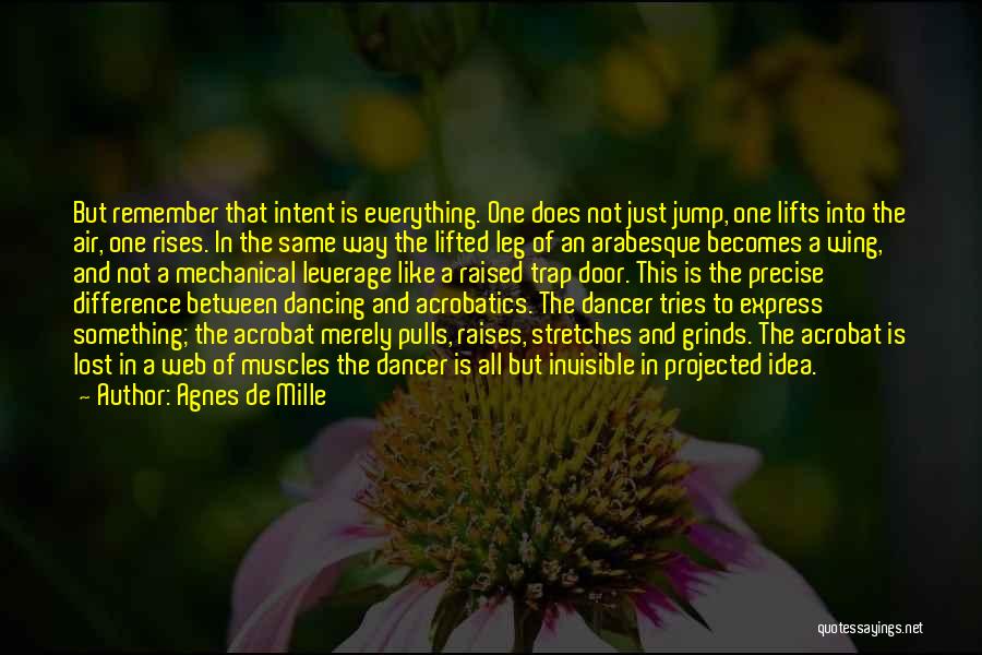 De Mille Quotes By Agnes De Mille