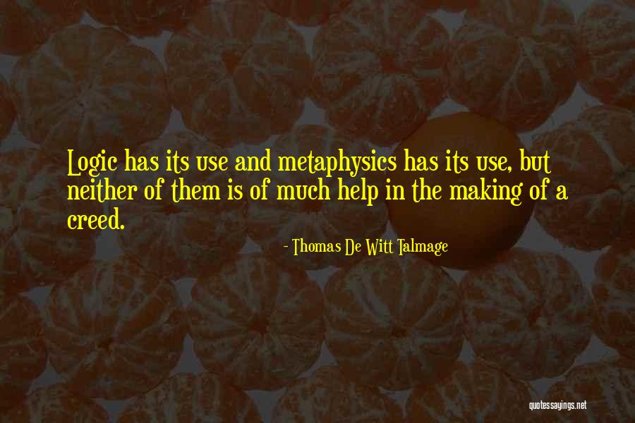 De Quotes By Thomas De Witt Talmage De Quotes By Thomas De Witt Talmage