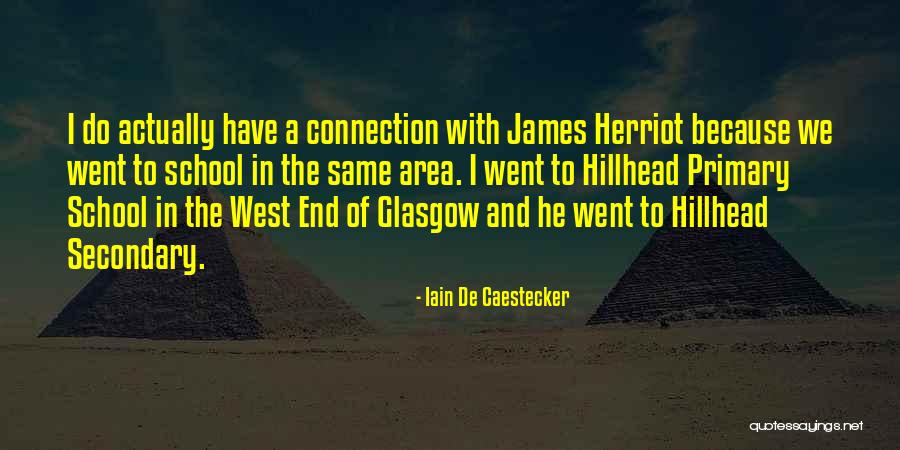 De School Quotes By Iain De Caestecker De School Quotes By Iain De Caestecker
