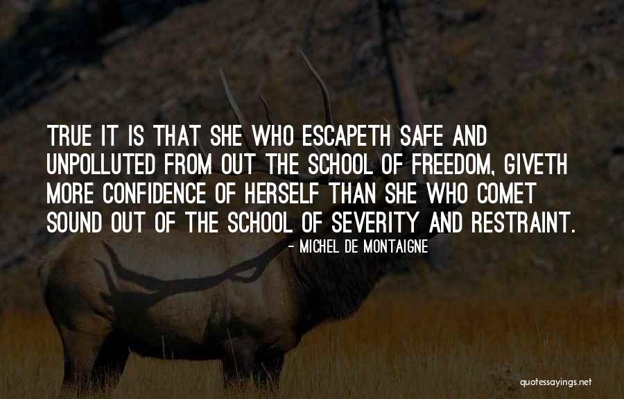 De School Quotes By Michel De Montaigne De School Quotes By Michel De Montaigne