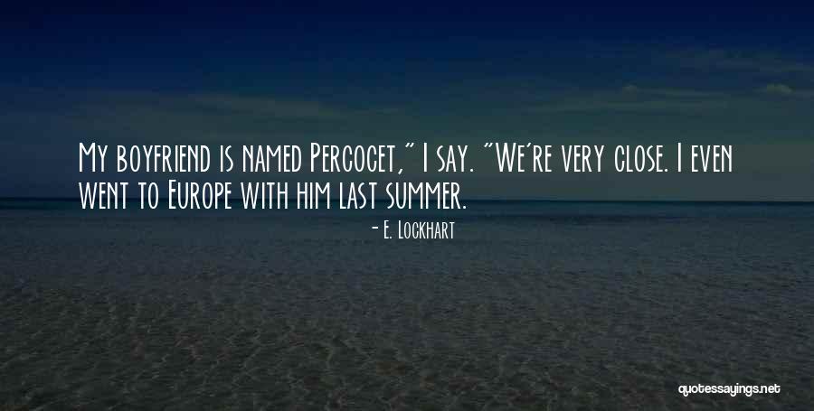 De Tenemos Quotes By E. Lockhart De Tenemos Quotes By E. Lockhart