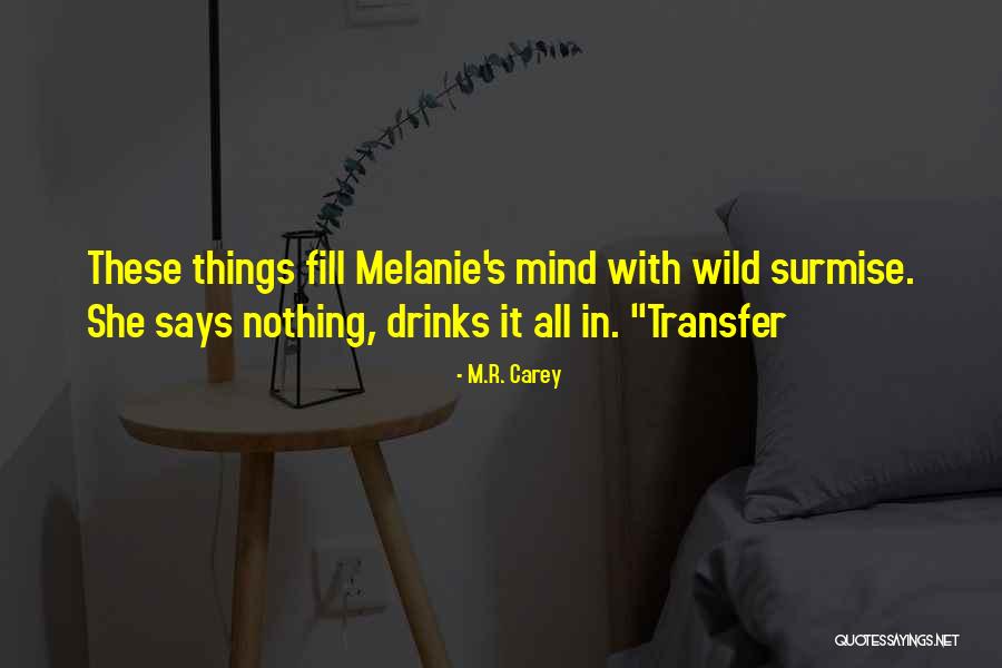 De Valera Collins Quotes By M.R. Carey De Valera Collins Quotes By M.R. Carey