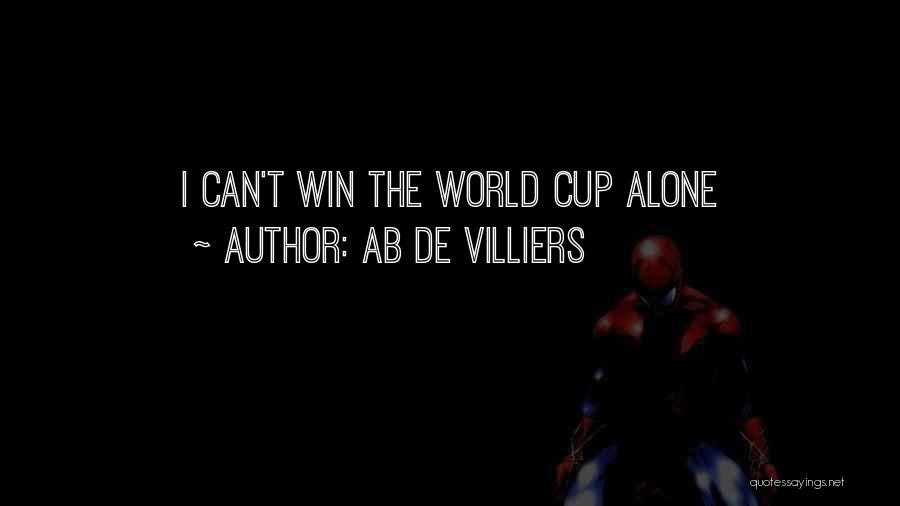 De Villiers Quotes By AB De Villiers