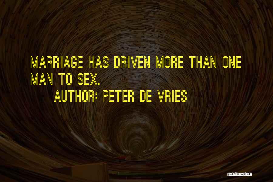 De Vries Quotes By Peter De Vries