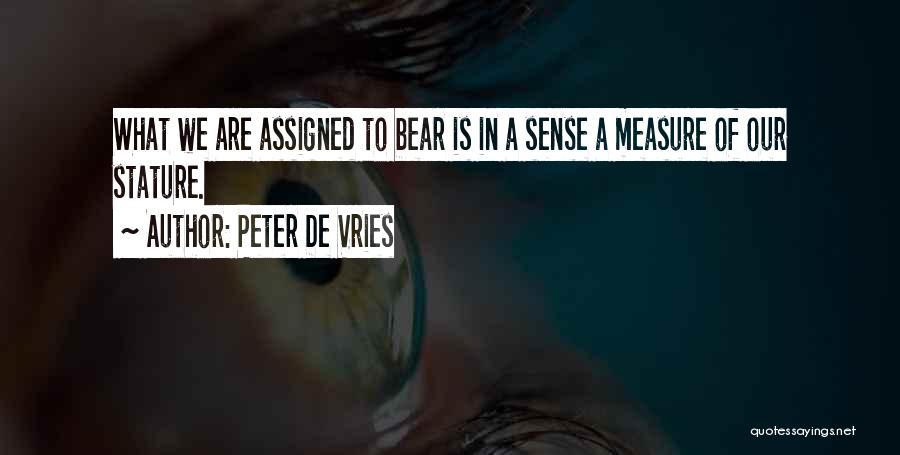 De Vries Quotes By Peter De Vries