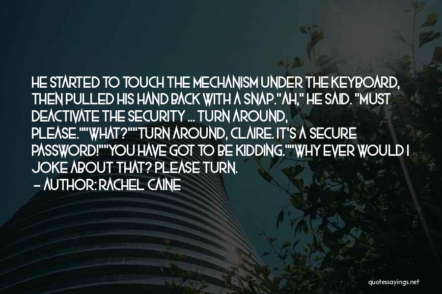 Deactivate Quotes By Rachel Caine