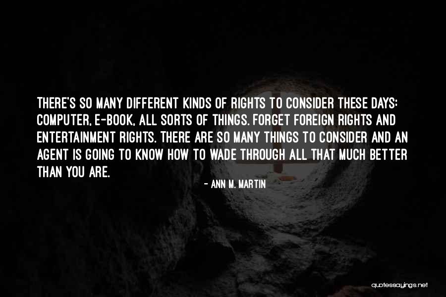 Deactivates Quotes By Ann M. Martin Deactivates Quotes By Ann M. Martin