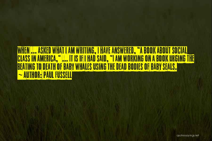 Dead Baby Quotes By Paul Fussell
