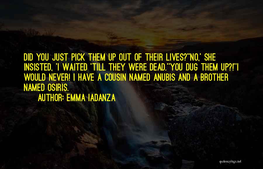 Dead Brother Quotes By Emma Iadanza