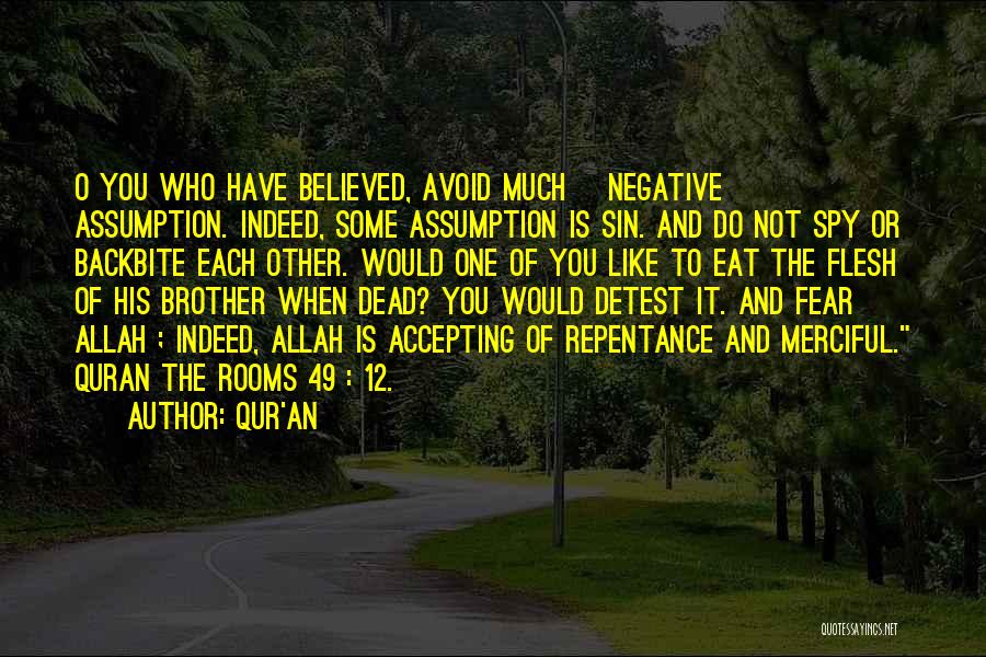 Dead Brother Quotes By Qur'an