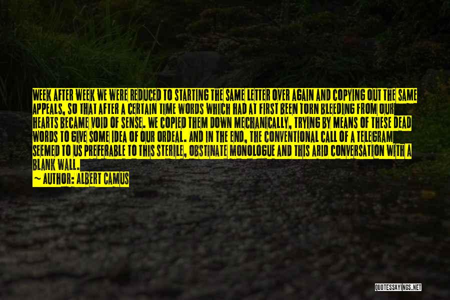 Dead End Quotes By Albert Camus