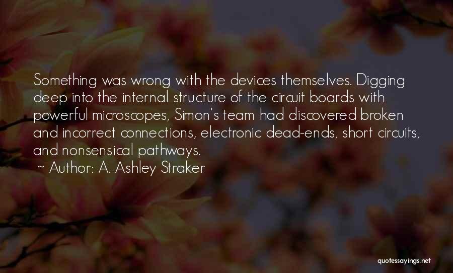 Dead Ends Quotes By A. Ashley Straker