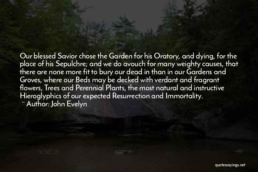 Dead Flowers Quotes By John Evelyn