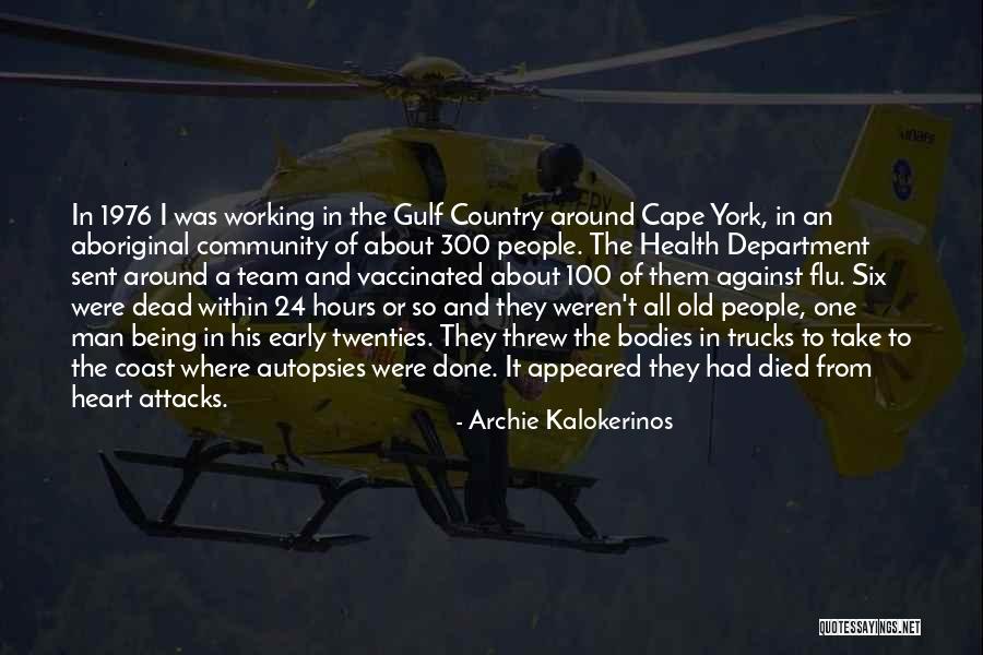 Dead From Flu Quotes By Archie Kalokerinos Dead From Flu Quotes By Archie Kalokerinos