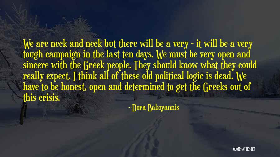 Dead From The Neck Quotes By Dora Bakoyannis Dead From The Neck Quotes By Dora Bakoyannis
