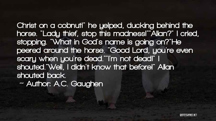 Dead Horse Quotes By A.C. Gaughen