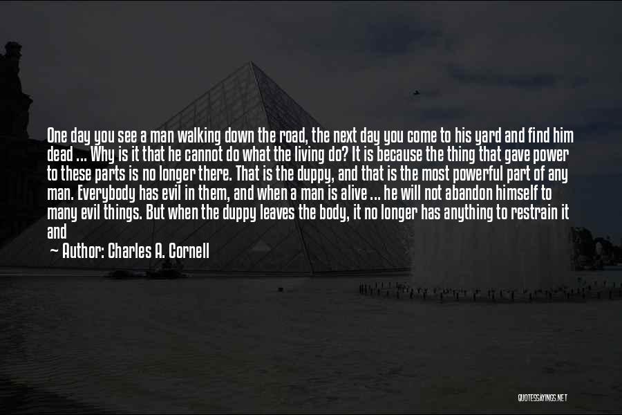 Dead Horse Quotes By Charles A. Cornell