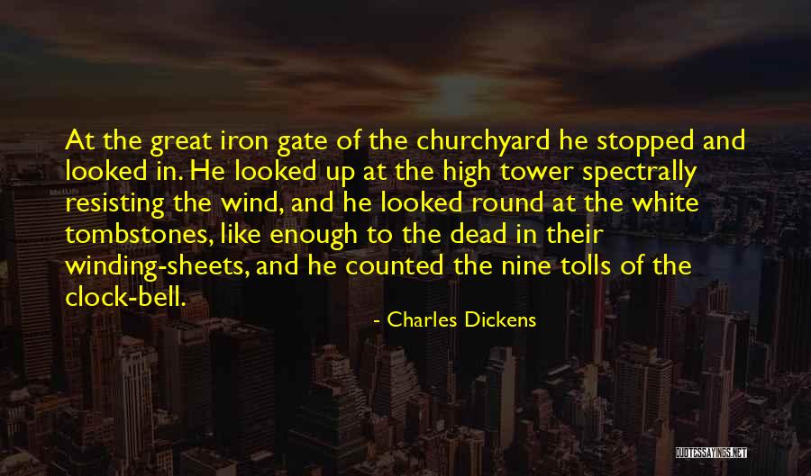Dead In Tombstone Quotes By Charles Dickens Dead In Tombstone Quotes By Charles Dickens