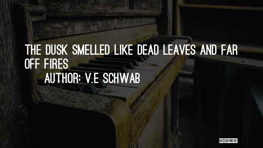 Dead Leaves Quotes By V.E Schwab