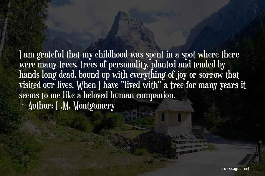 Dead Like Me Quotes By L.M. Montgomery