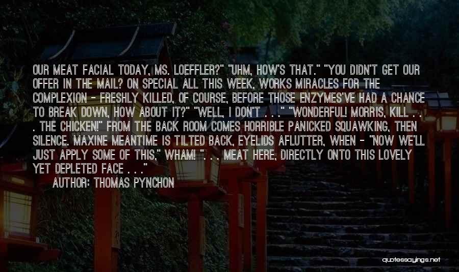 Dead Meat Quotes By Thomas Pynchon Dead Meat Quotes By Thomas Pynchon