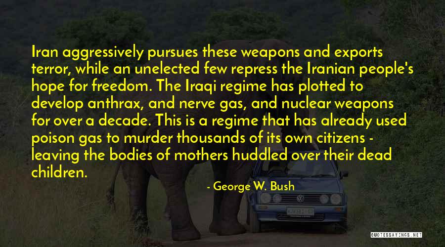 Dead Mothers Quotes By George W. Bush