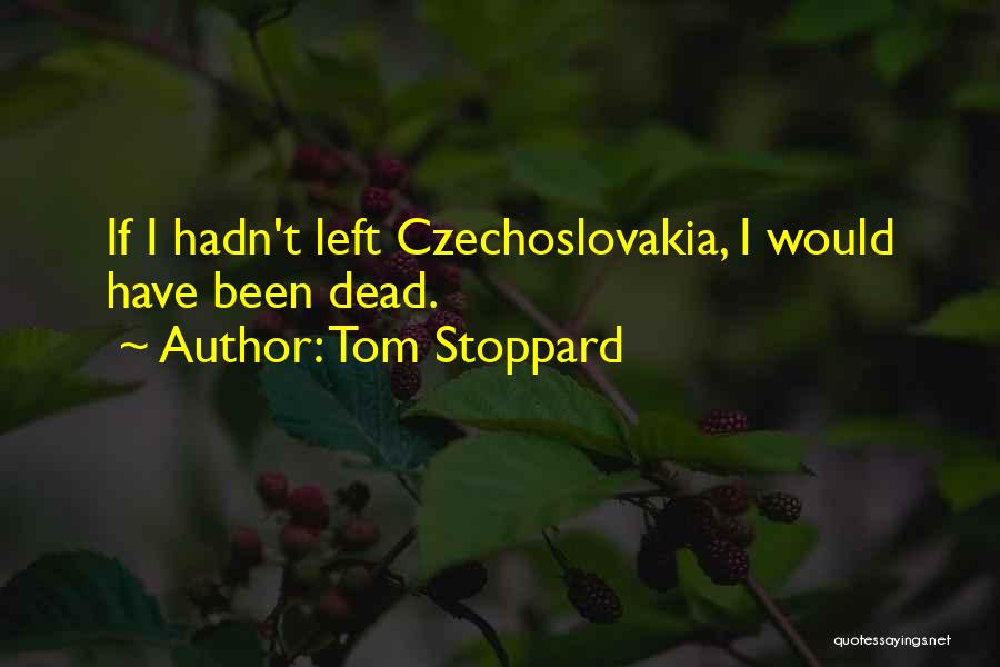 Dead Quotes By Tom Stoppard