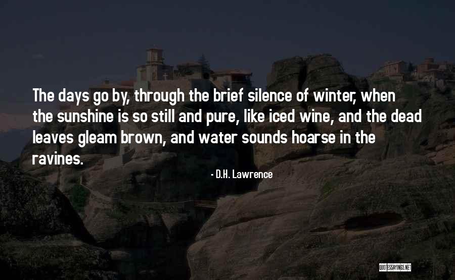 Dead Silence Quotes By D.H. Lawrence Dead Silence Quotes By D.H. Lawrence