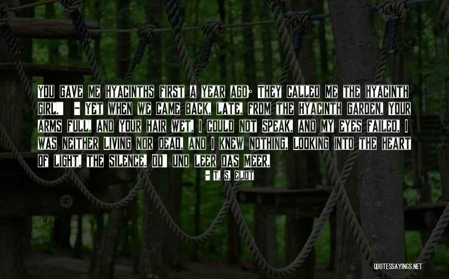 Dead Silence Quotes By T. S. Eliot Dead Silence Quotes By T. S. Eliot